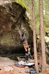Bouldering, Magic Wood, strength needed, climbing coaching would help you here